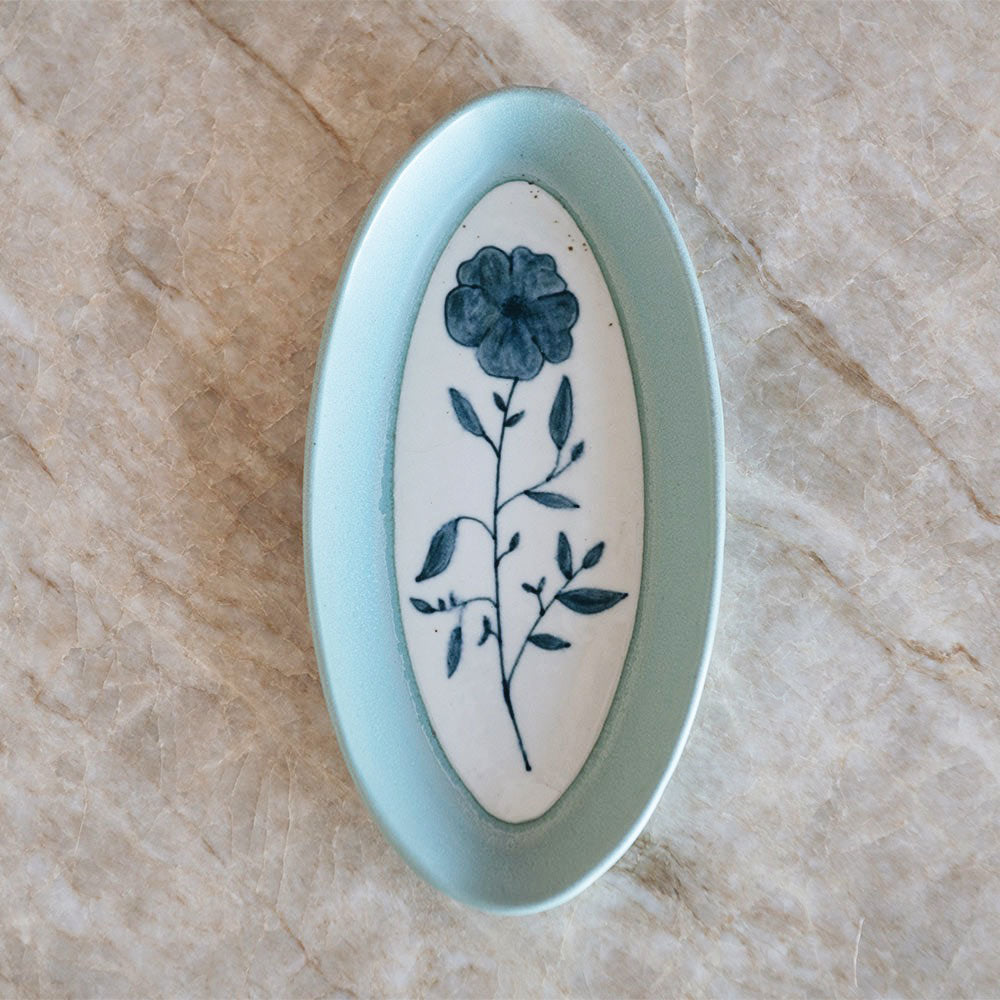 Hand-painted Posy Tray No. 10