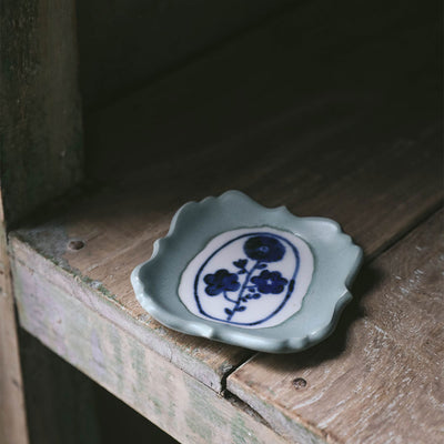 Hand-painted Petite Ceramic Tray