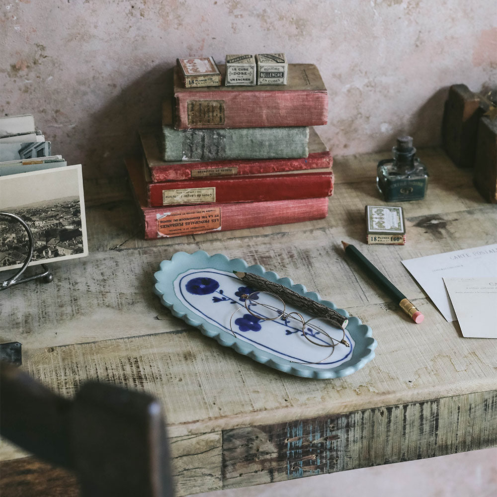 Hand-painted Ceramic Tray