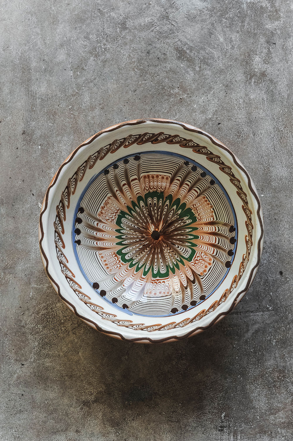 Hand-painted Colorwell Bowl
