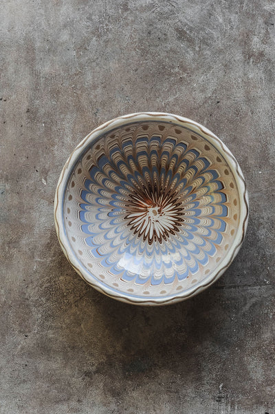 Hand-painted Colorwell Bowl II