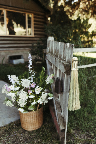 Large Plaited Hand Broom