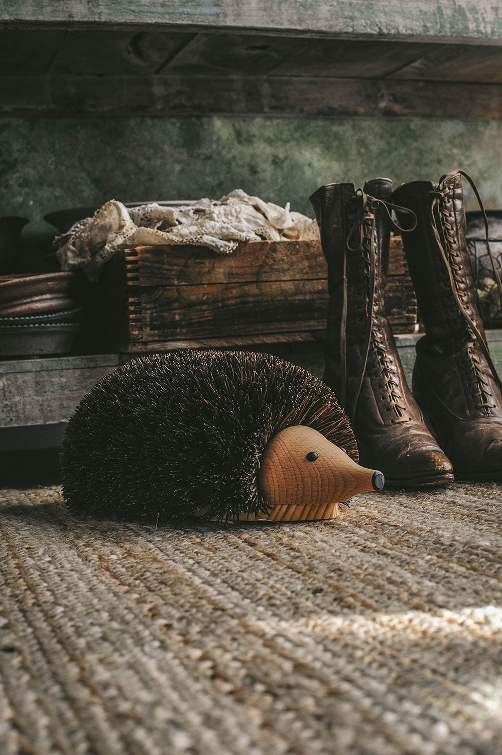 Hedgehog Shoe Cleaner
