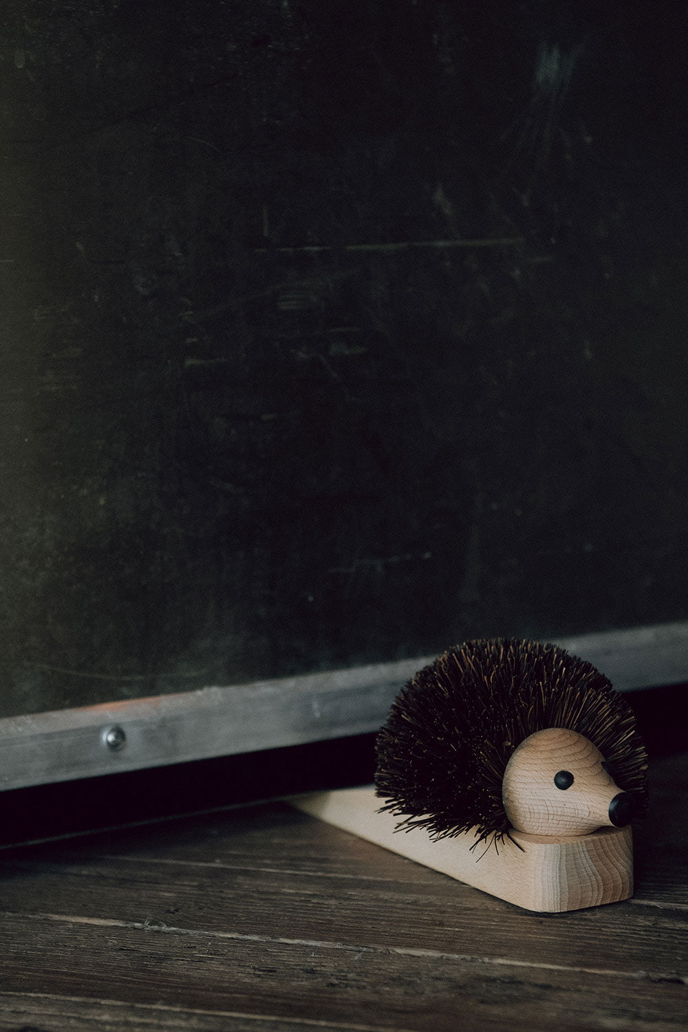 Hedgehog Wooden Door Stopper
