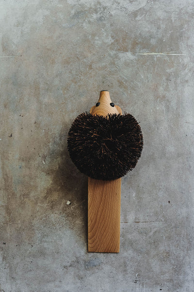 Hedgehog Wooden Door Stopper