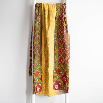 One-of-a-kind Kantha Quilt - KT5771