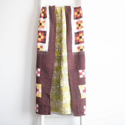 One-of-a-kind Kantha Quilt - KT6787