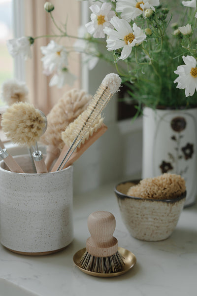 Brown Stoneware Bowl