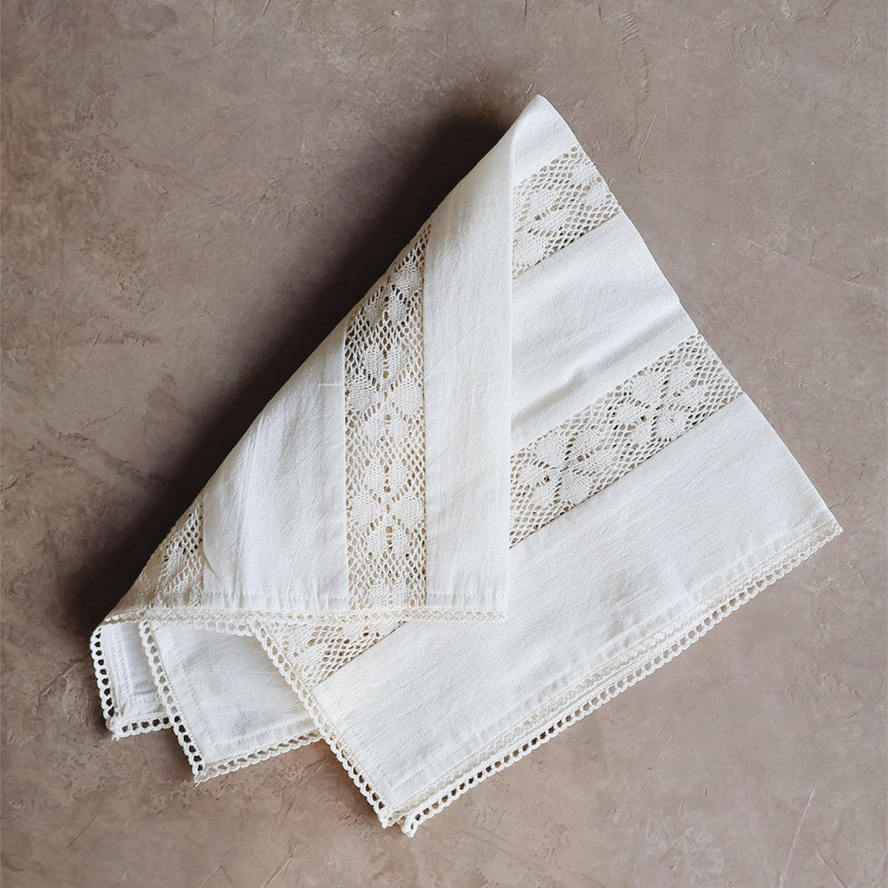 Lightweight Lace Cotton Kitchen Textiles