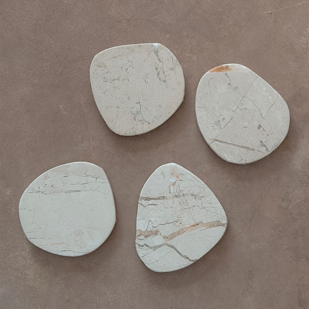 Marble Coaster Set