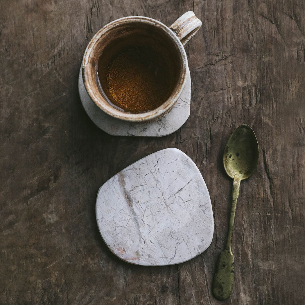 Marble Coaster Set