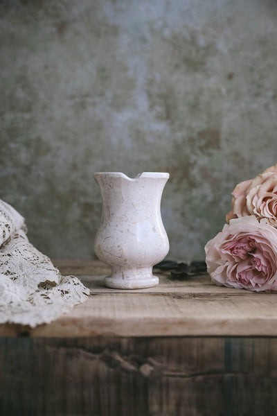 Petite Marble Tulip Vase