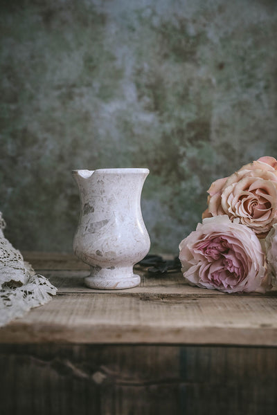 Petite Marble Tulip Vase