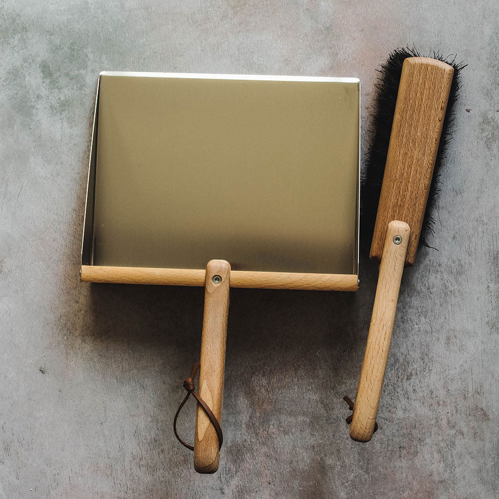 Metal Dustpan Set