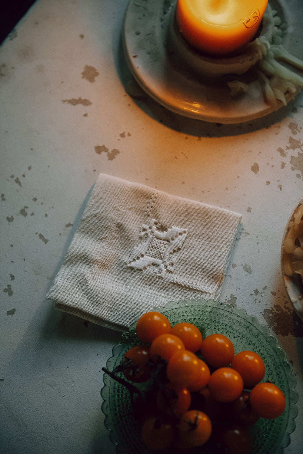 Handcrafted Needlework Napkin Set