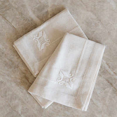 Handcrafted Needlework Napkin Set