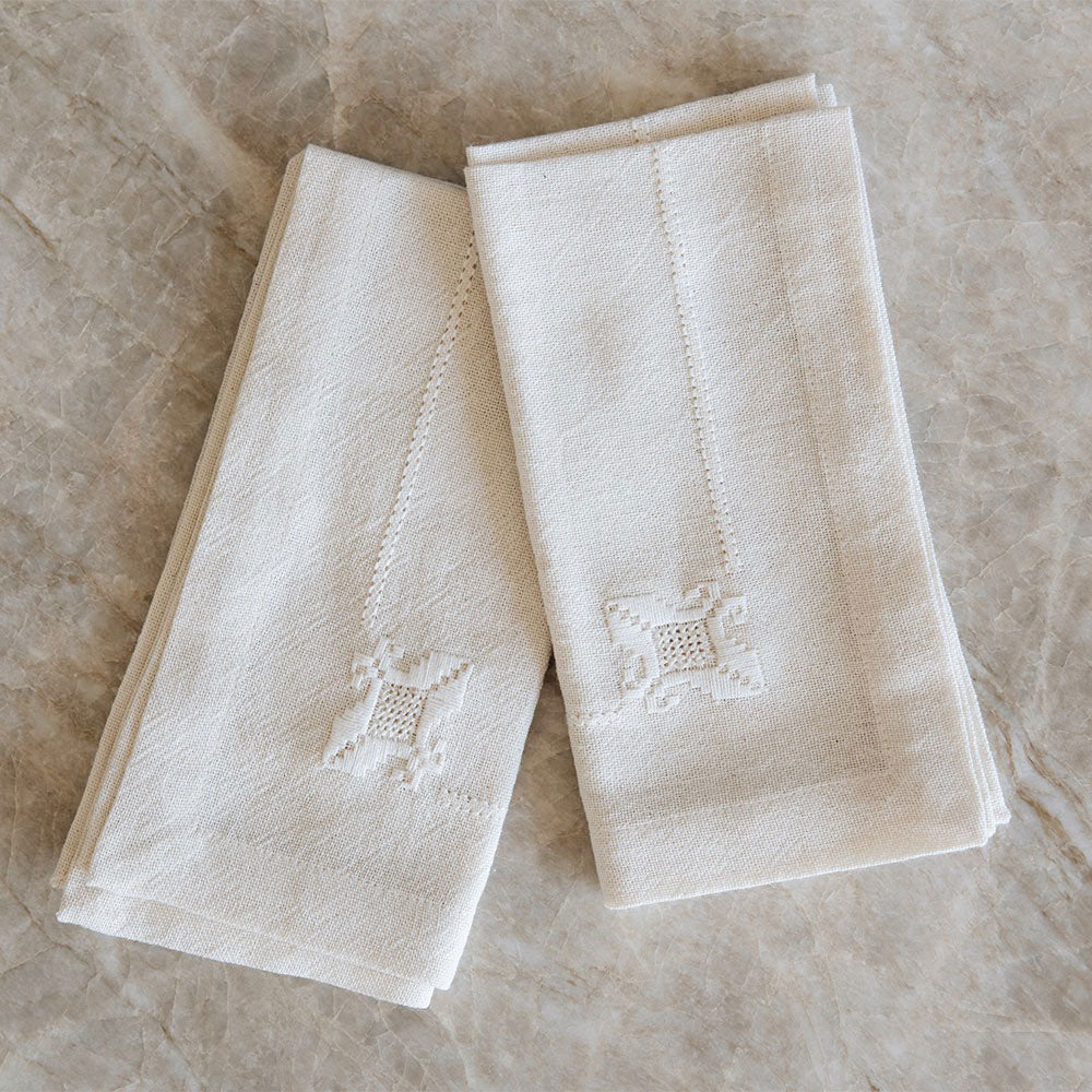 Handcrafted Needlework Placemat Set
