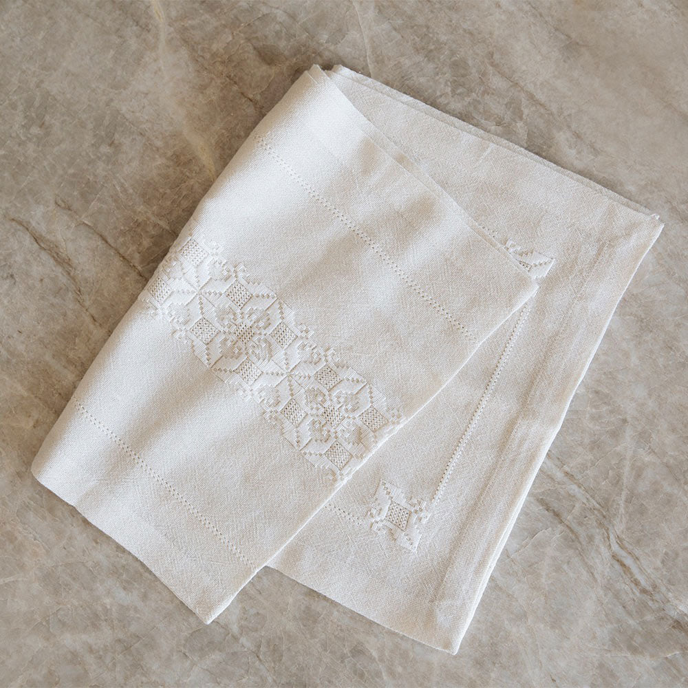 Handcrafted Needlework Table Runner