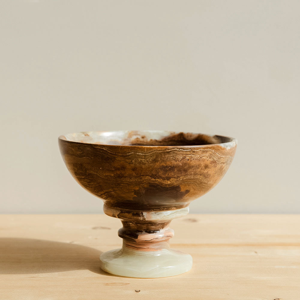 Onyx Pedestal Bowl