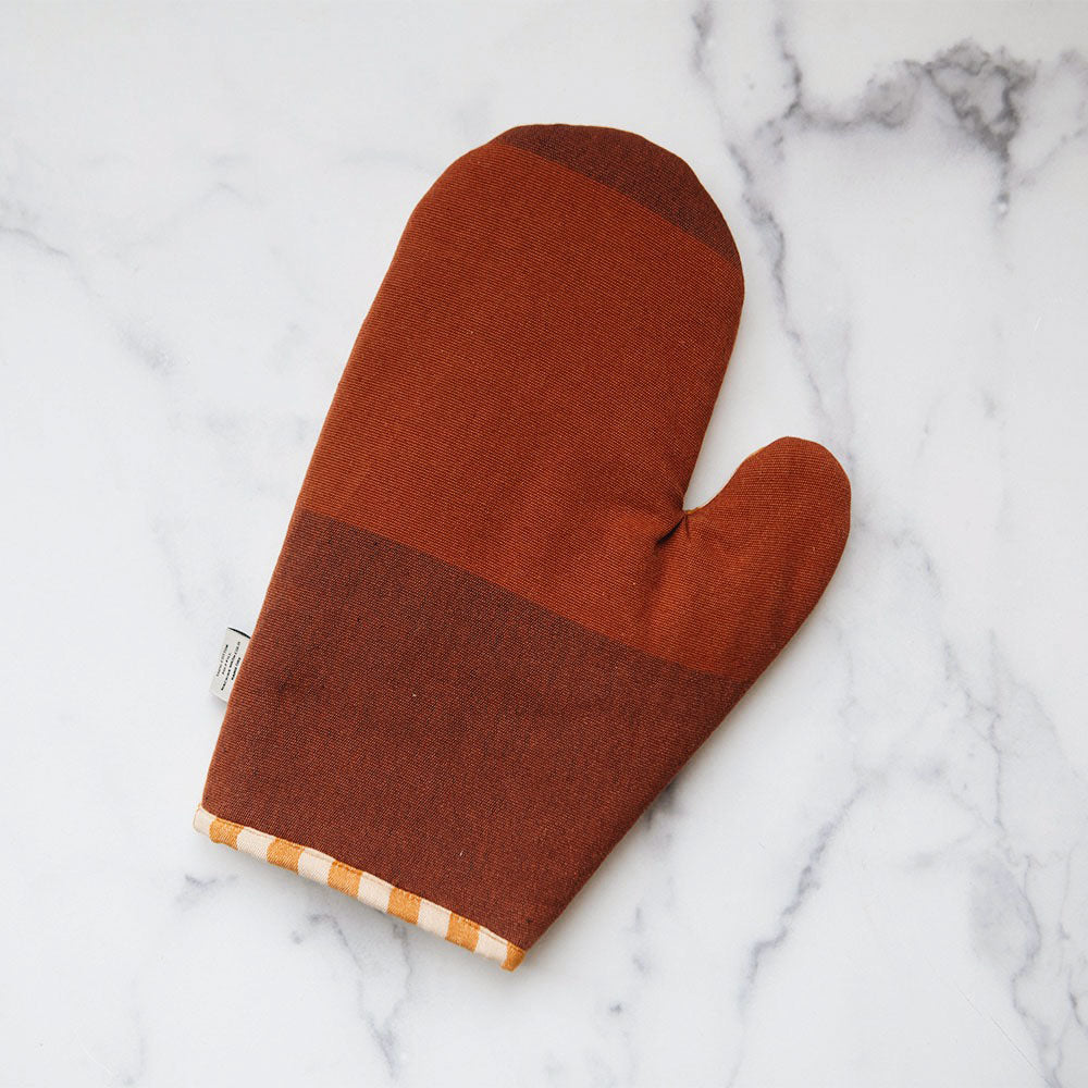 Cotton Oven Mitt - Honey