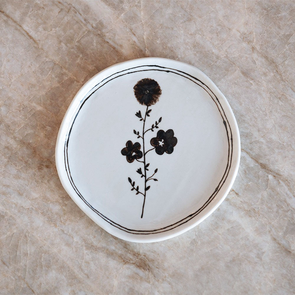 Hand-painted Posy Plate No. 1
