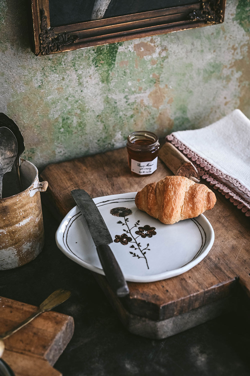Hand-painted Posy Plate No. 1