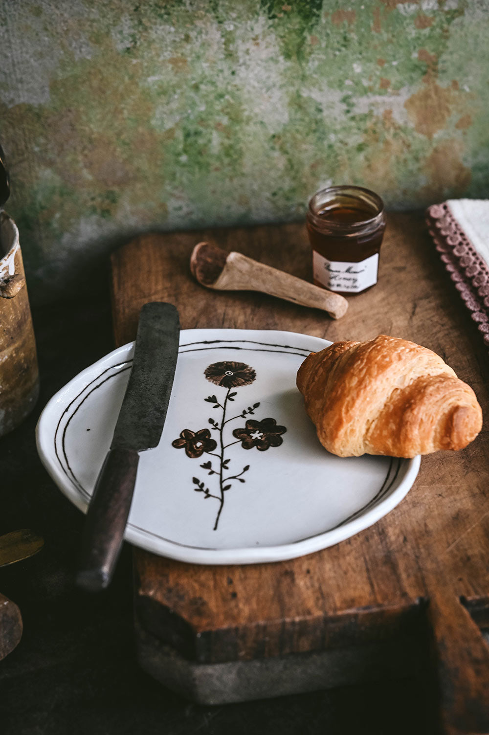 Hand-painted Posy Plate No. 1