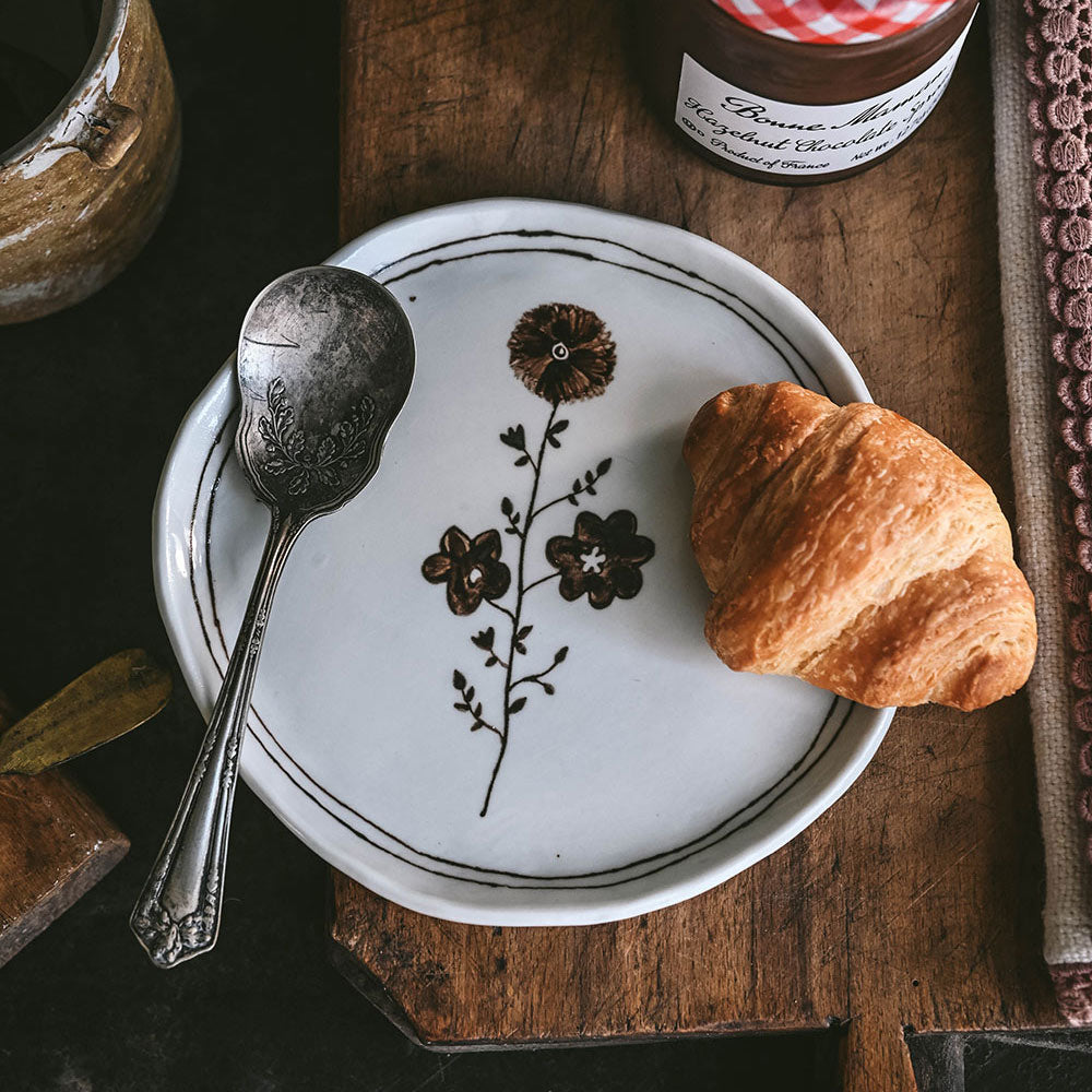 Hand-painted Posy Plate No. 1