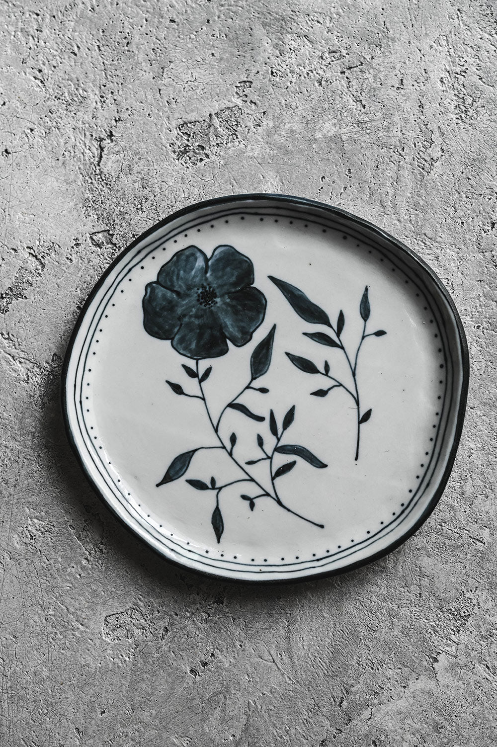 Hand-painted Posy Plate No. 3