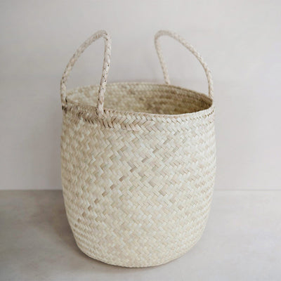 Handwoven Palm Leaf Shopper