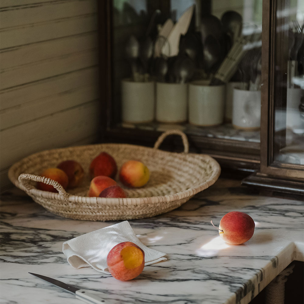 Woven Palm Leaf Tray