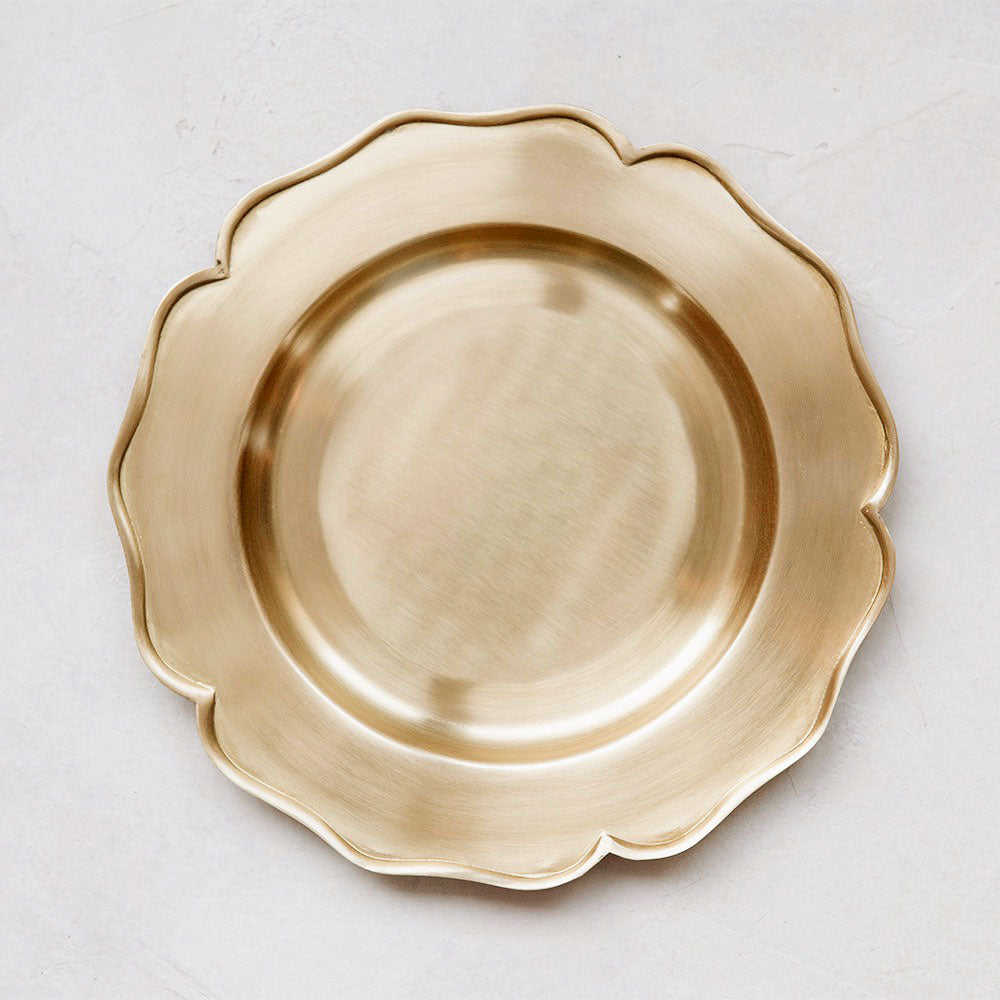 Petal Brass Tray - Large