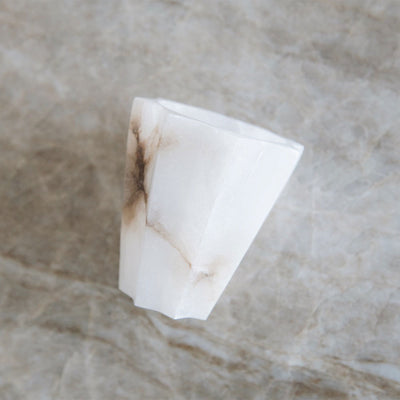 Fluted Alabaster Vessel