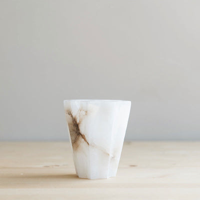 Fluted Alabaster Vessel