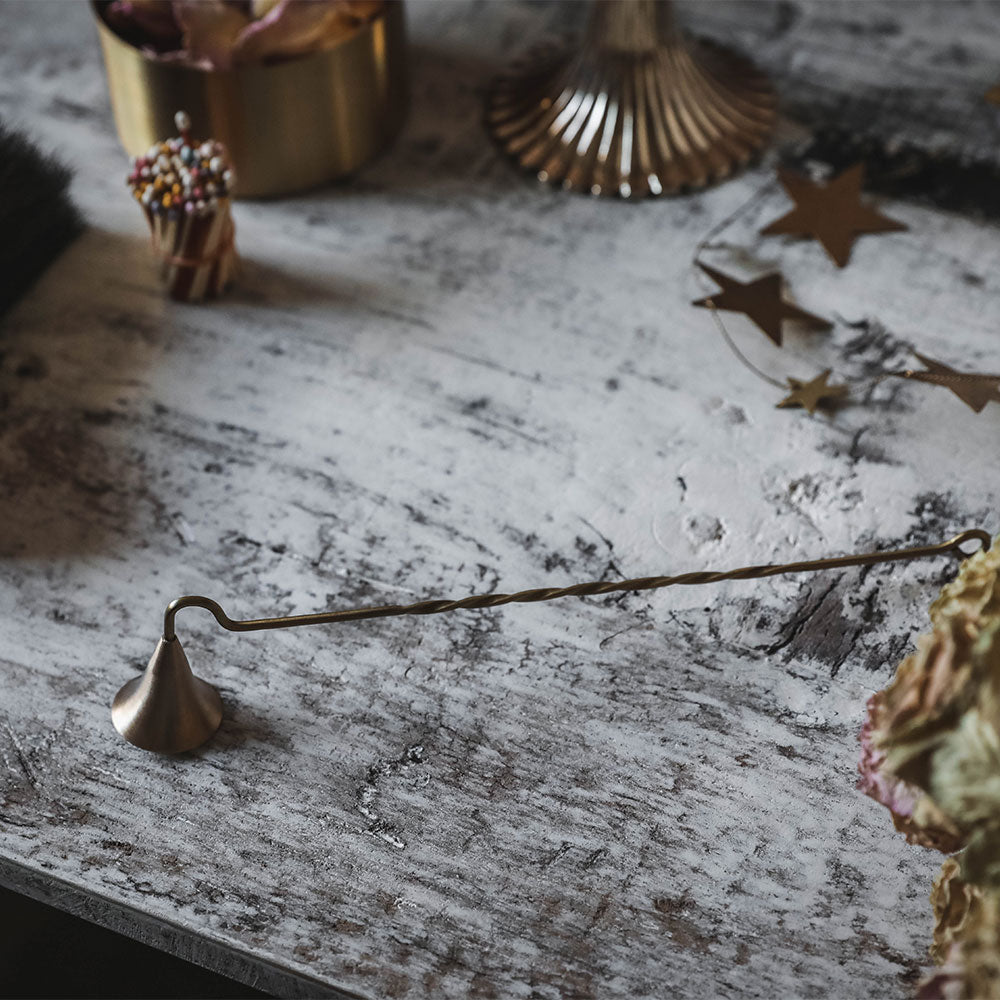 Petite Brass Candle Snuffer