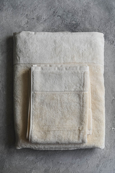 Plush Turkish Towel - Cream