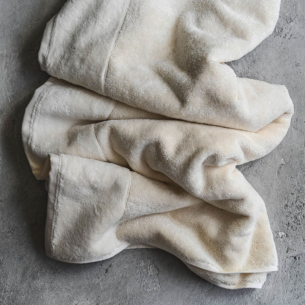 Plush Turkish Towel - Cream