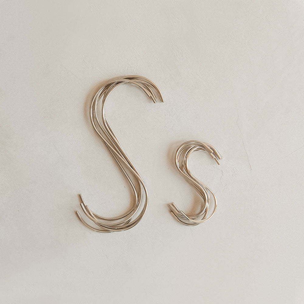 S Utility Hook - Polished Nickel