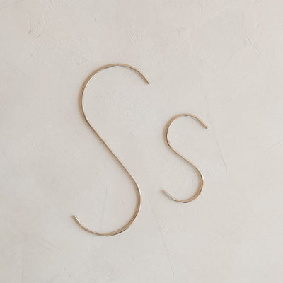 S Utility Hook - Polished Nickel