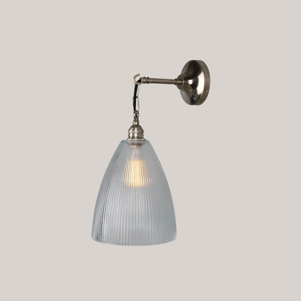 Halo Prismatic Glass Wall Sconce