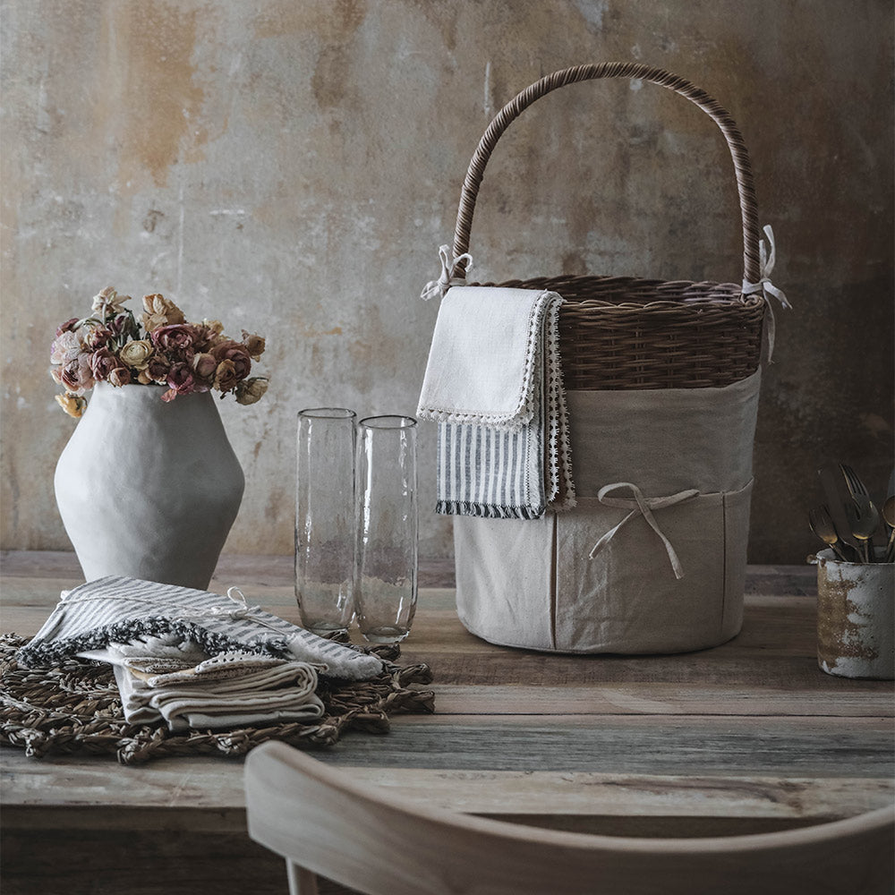 Busby Rattan Basket