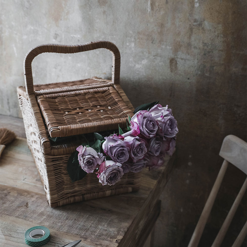 Rattan Picnic Basket