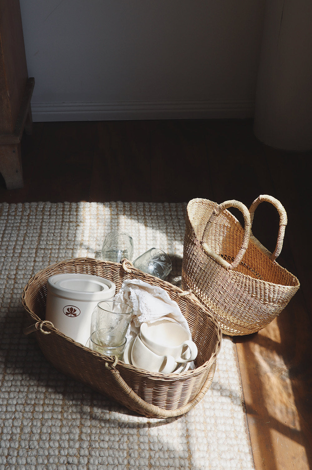 Roan Iris Ceramic Crock - Roan