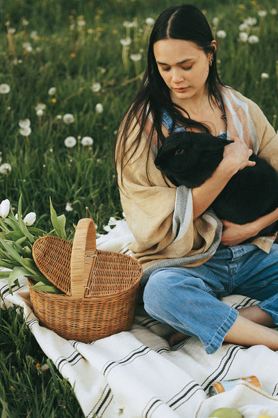 Handwoven Quick-drying Linen Towel