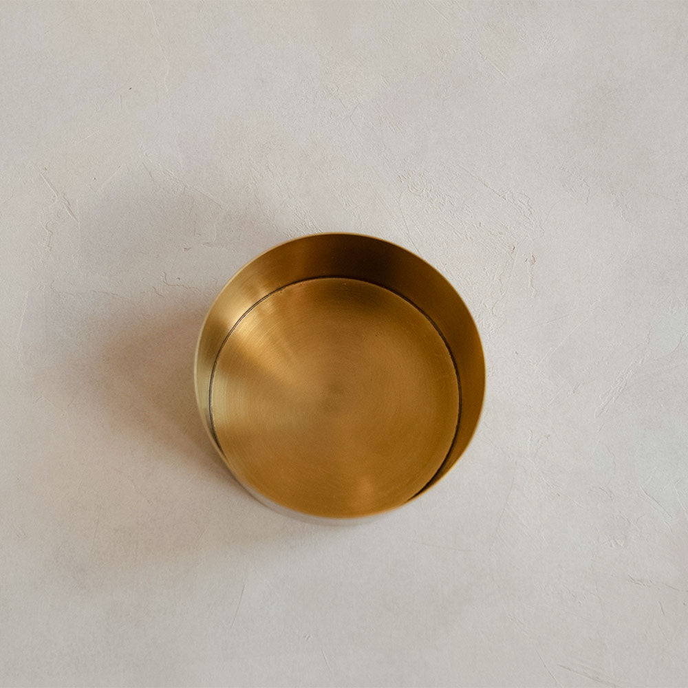 Round Brass Vessel