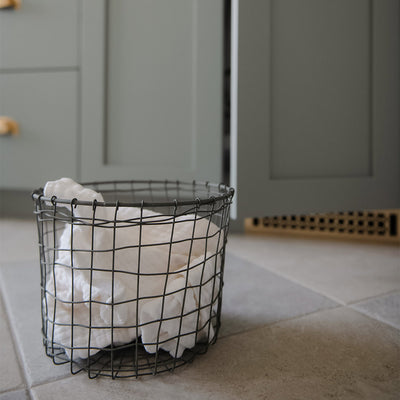 Malleable Iron Wire Storage Basket