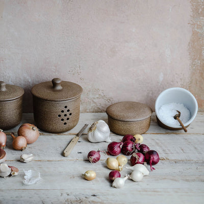 Rustic Ceramic Salt Cellar