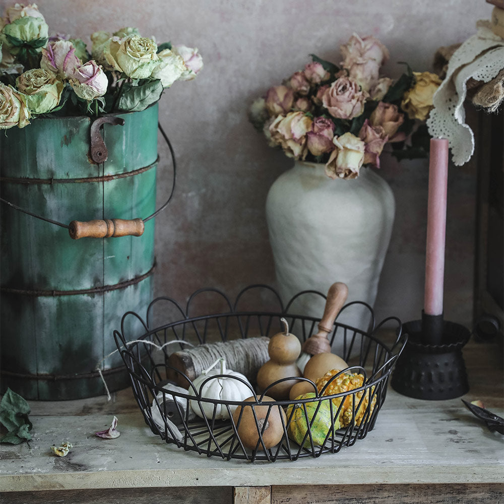 Petal Wire Basket