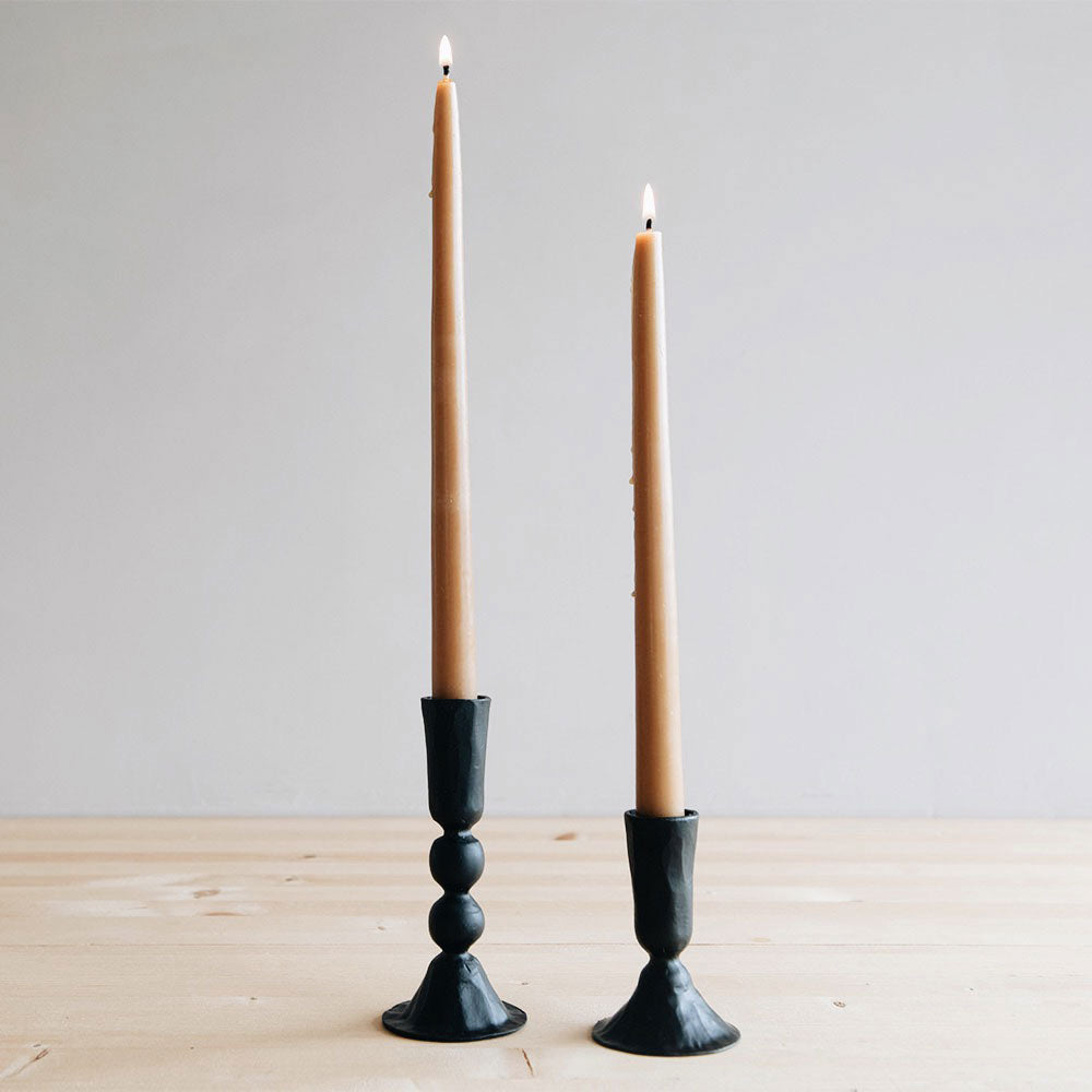 Short Iron Candlestick Set