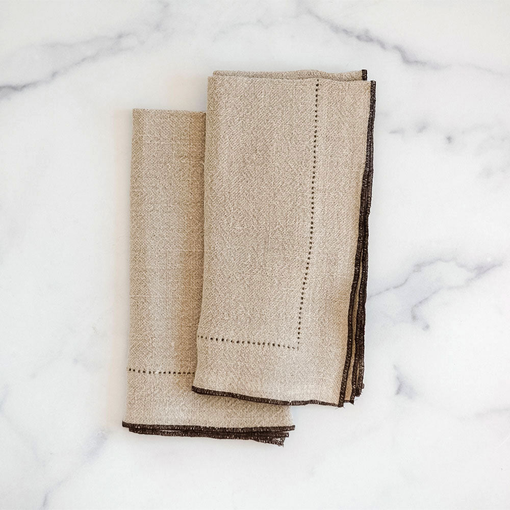 Soft Heavyweight Linen Napkin - Natural